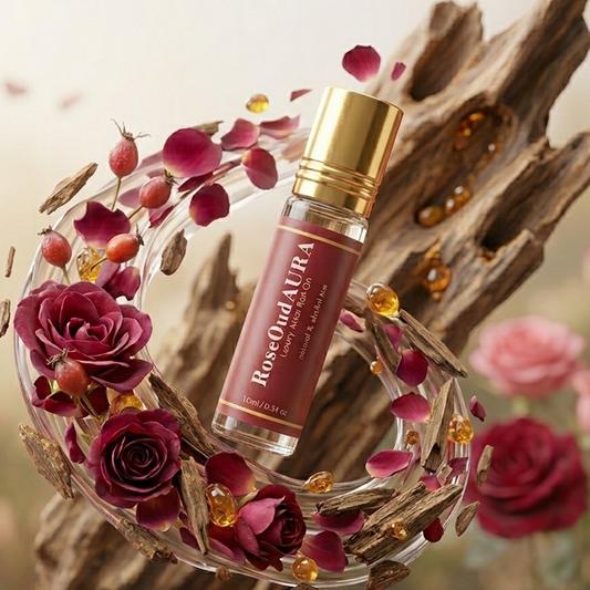 Premium Natural & Alcohol Free Attar | Rose Oud | 10ml