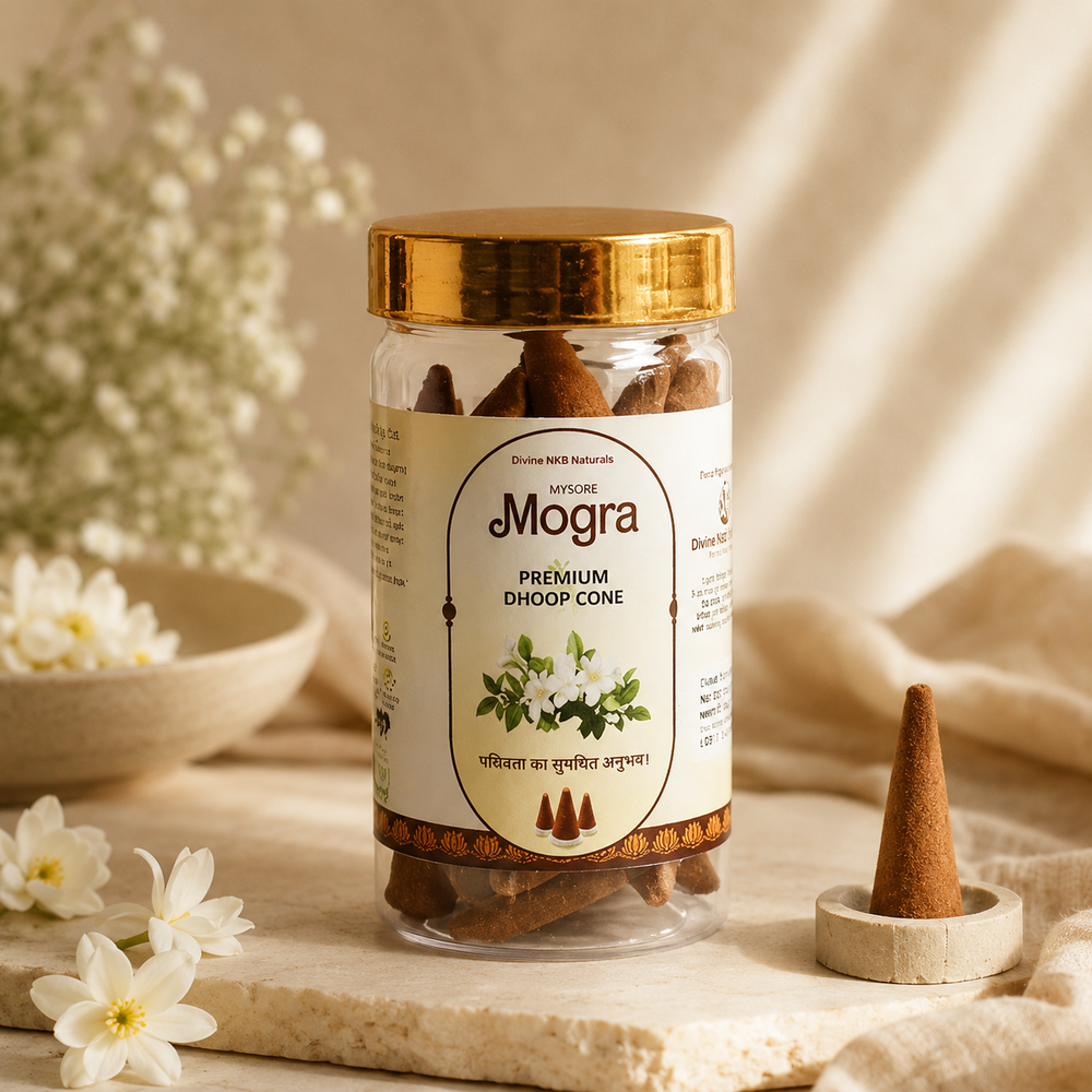Natural Dhoop Cones