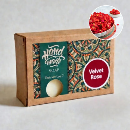 Goat Milk Handmade Soaps Pack Of 3 (Rose Petals)