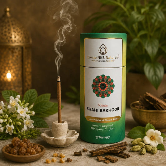 Luxury Natural Dhoop Sticks - Pack Of 4 (Berry Bloom-Chandan Noir-Shahi Bakhoor-Rose Oud)