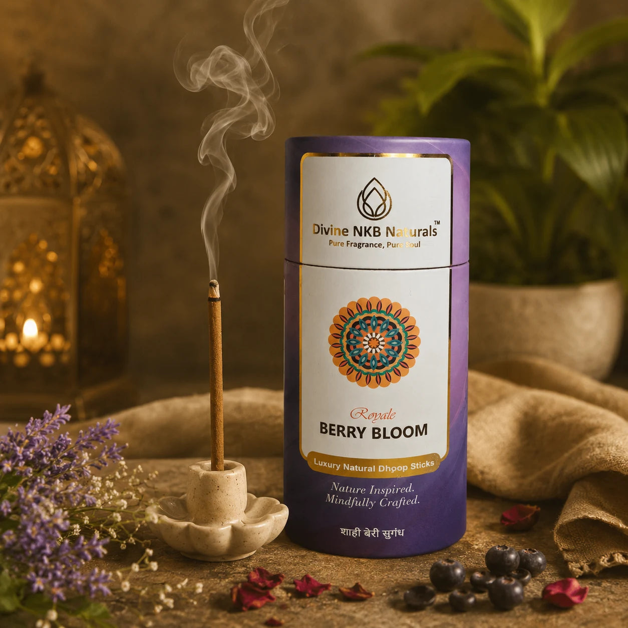 Luxury Natural Dhoop Sticks - Berry Bloom (+Free Gift)