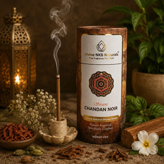 Luxury Natural Dhoop Sticks - Chandan Noir (+Free Gift)
