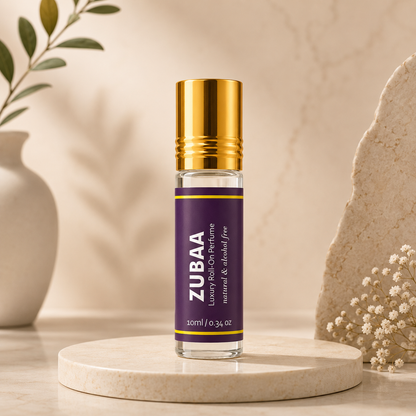 Luxury Perfume Roll‑On | Zubaa | 10ml