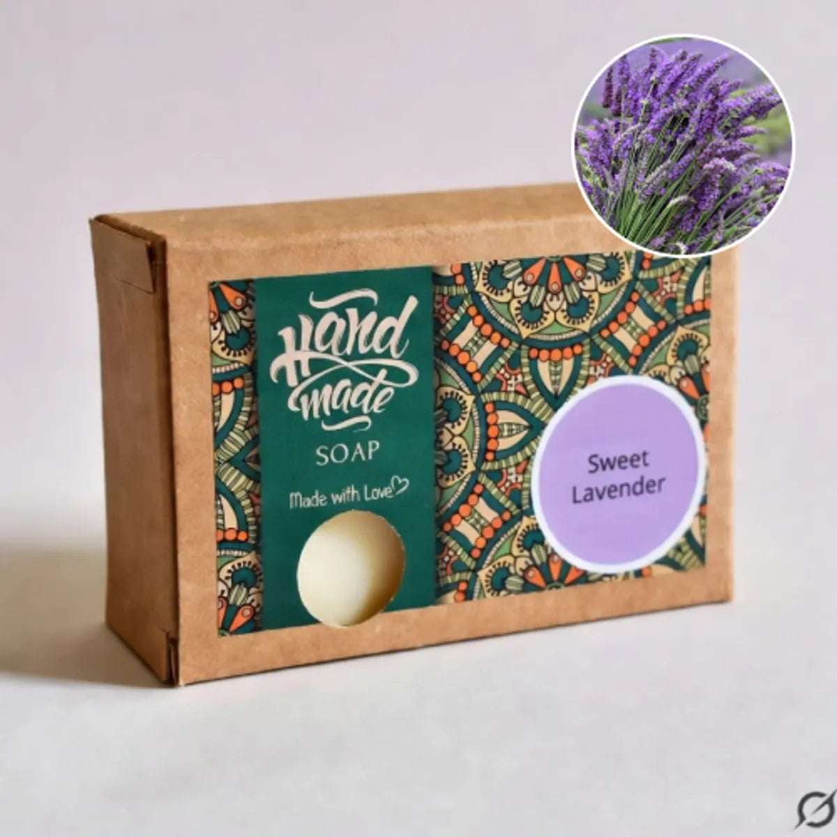 Goat Milk Handmade Soaps Pack Of 3 (Sweet Lavender)