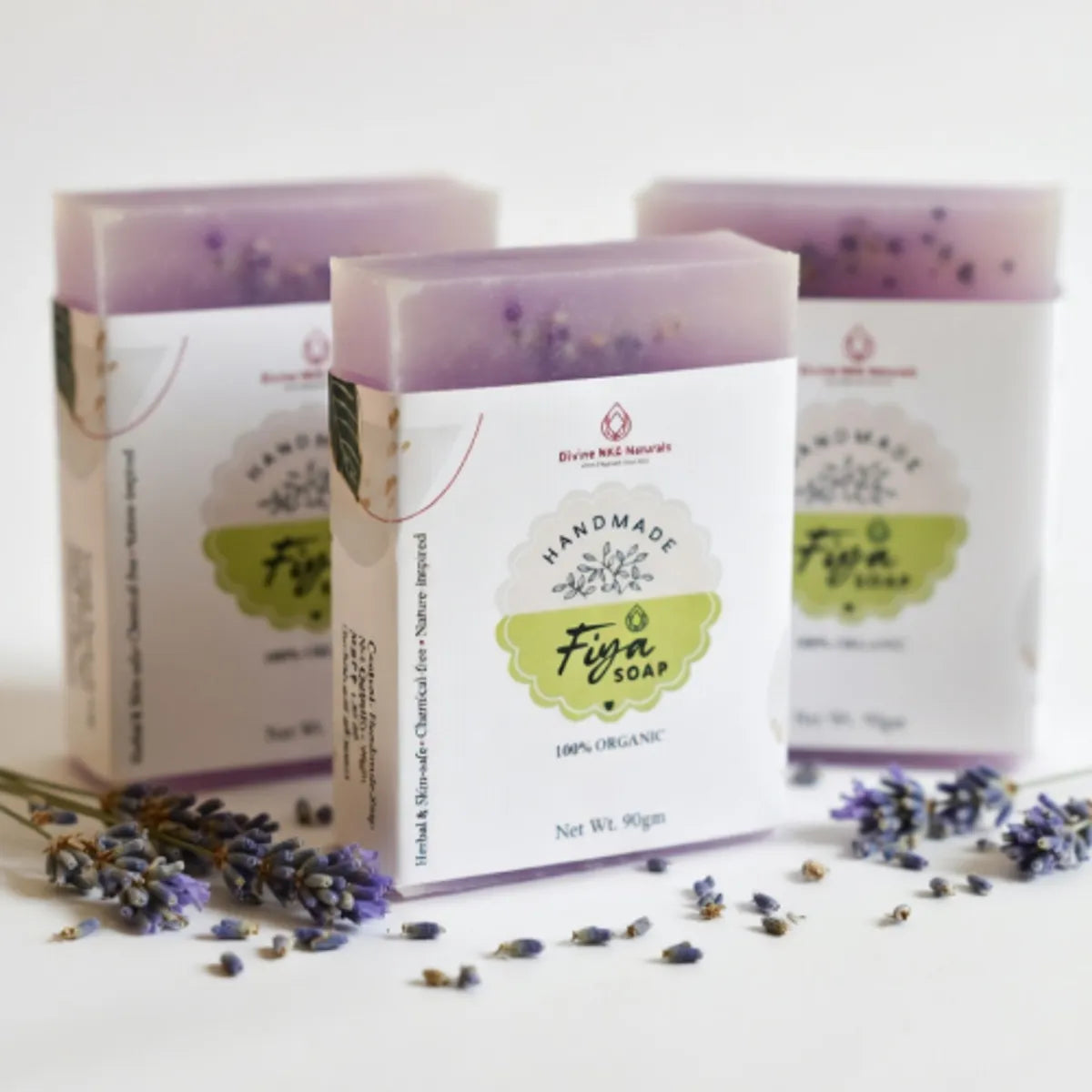 Goat Milk Handmade Soaps Pack Of 3 (Sweet Lavender)