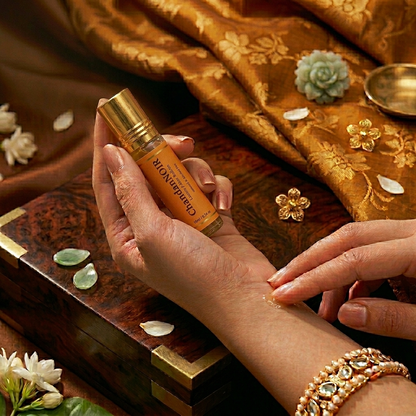 Premium Natural & Alcohol Free Attar | Chandan Noir | 10ml
