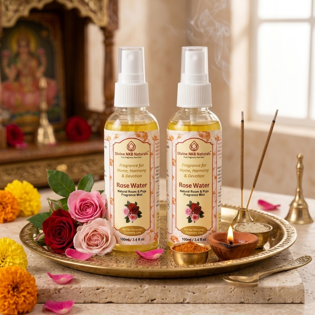Premium Rose Water - Pack Of 2 - 100ml Each