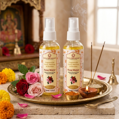 Premium Rose Water - Pack Of 2 - 100ml Each
