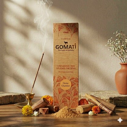 Pure Organic & Natural Incense Stick Divine Chandan