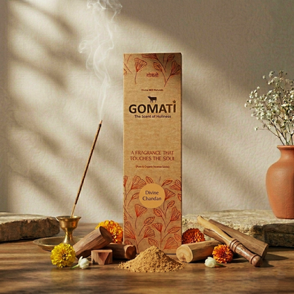 Pure Organic & Natural Incense Stick Divine Chandan