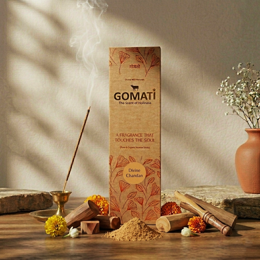 Pure Organic & Natural Incense Stick Divine Chandan