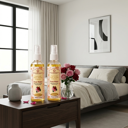 Premium Rose Water - Pack Of 2 - 100ml Each