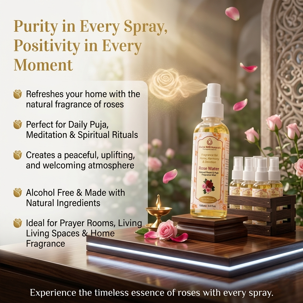 Premium Rose Water - Pack Of 2 - 100ml Each