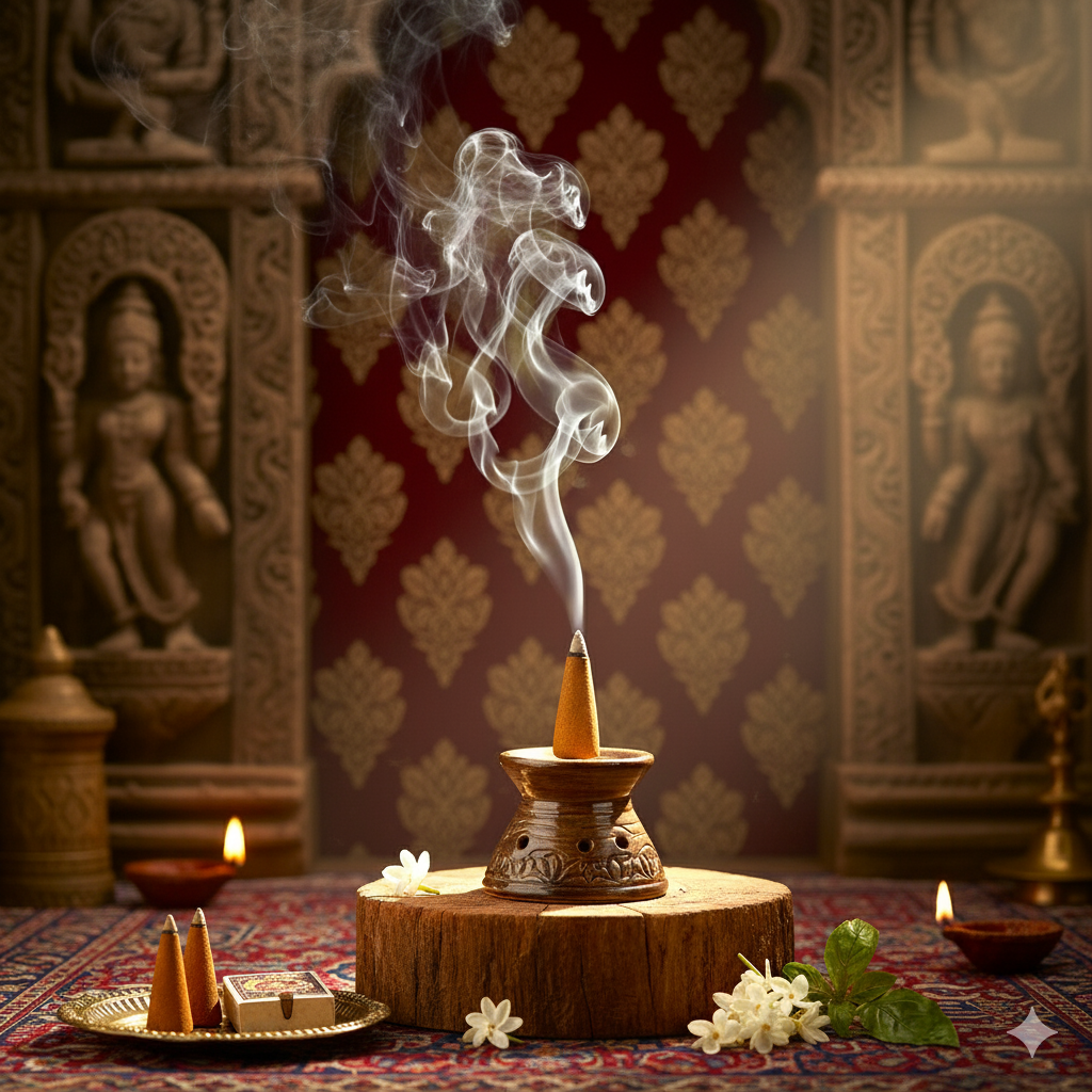 Natural Dhoop Cone Oud