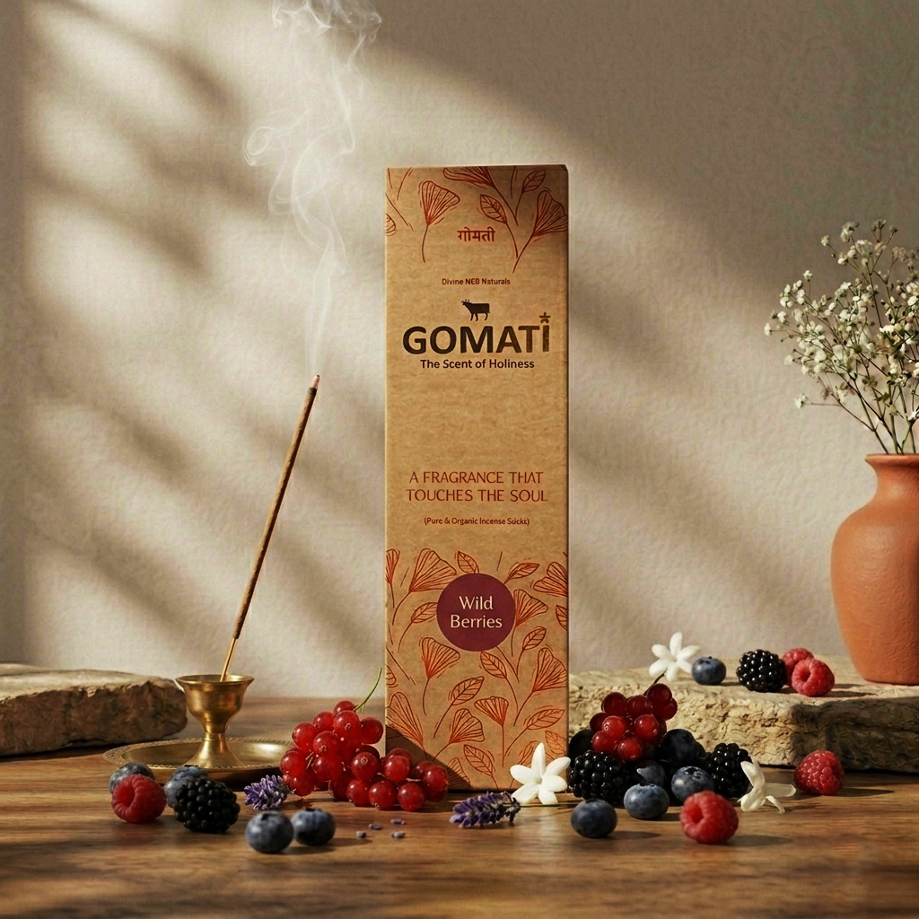 Pure Organic & Natural Incense Stick Wild Berries