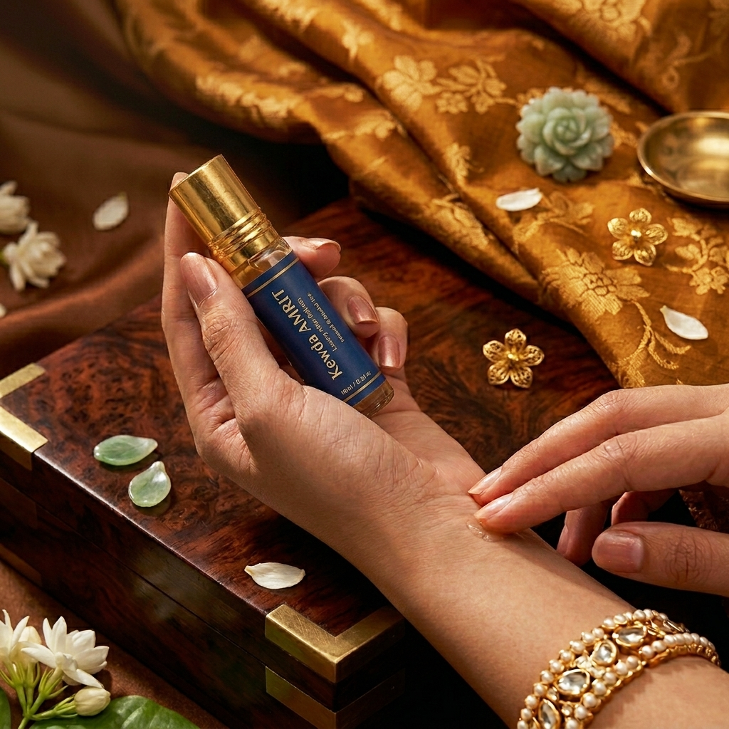 Premium Natural & Alcohol Free Attar | Kewda Amrit | 10ml