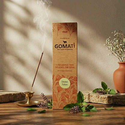 Pure Organic & Natural Incense Stick Divine Tulasi