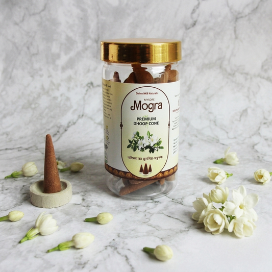 Natural Dhoop Cone Mogra