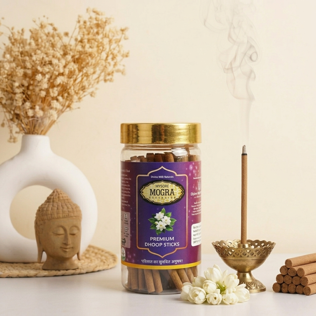 Natural & Organic Dhoop Sticks Mogra