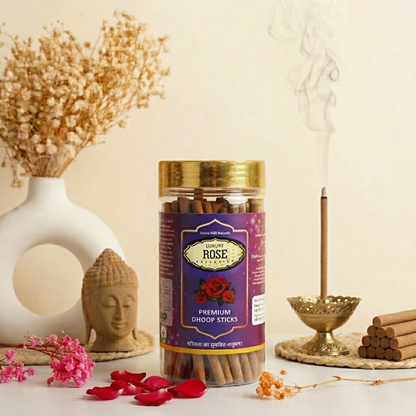 Natural & Organic Dhoop Sticks Rose