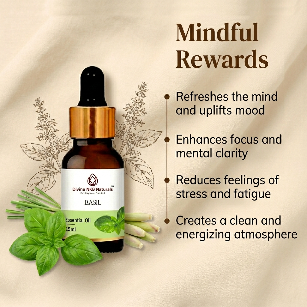 Basil Essential Oil 15ml