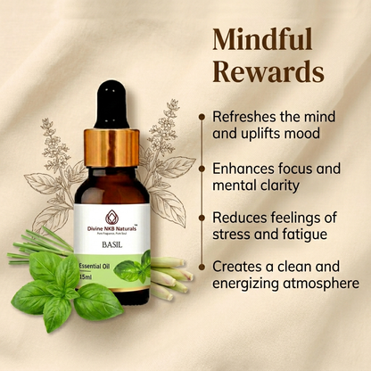 Basil Essential Oil 15ml
