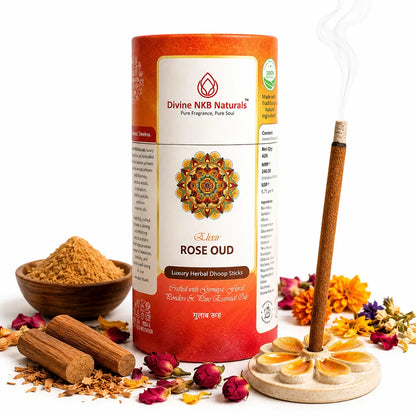 Luxury Herbal Dhoop Sticks - Rose Oud (Coming Soon)