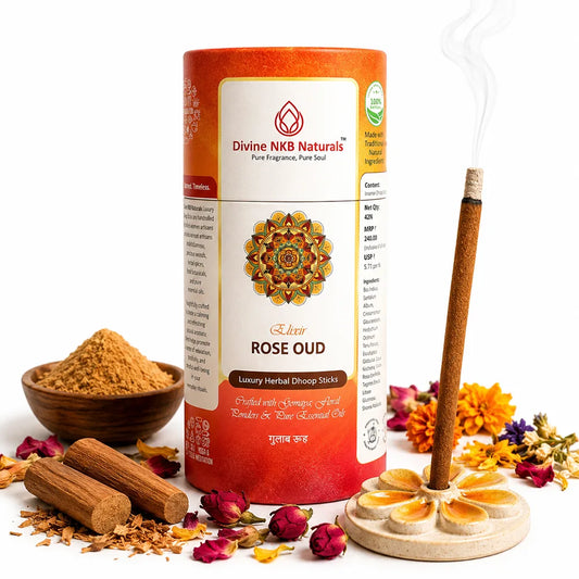 Luxury Herbal Dhoop Sticks - Rose Oud (Coming Soon)