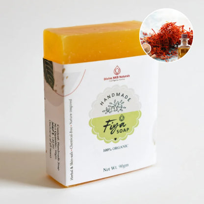Handmade Glycerin Soap Pack Of 3 (Kesar Chandan)