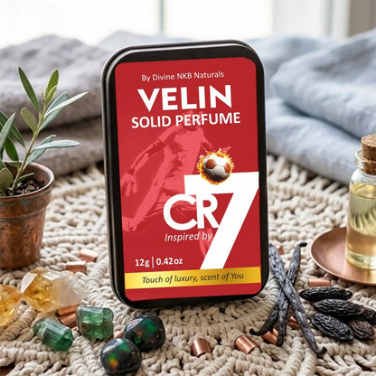 Inspired Solid Perfume Pack Of 6 (CR7-Gucci Flora-AL Zubra-Great Oud-Chanel No.5-Versace Blue)