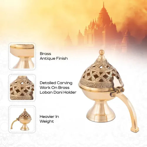 Brass/Metal Dhoop Dhani