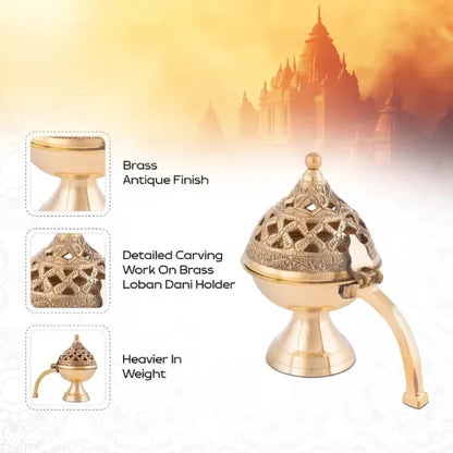 Brass/Metal Dhoop Dhani