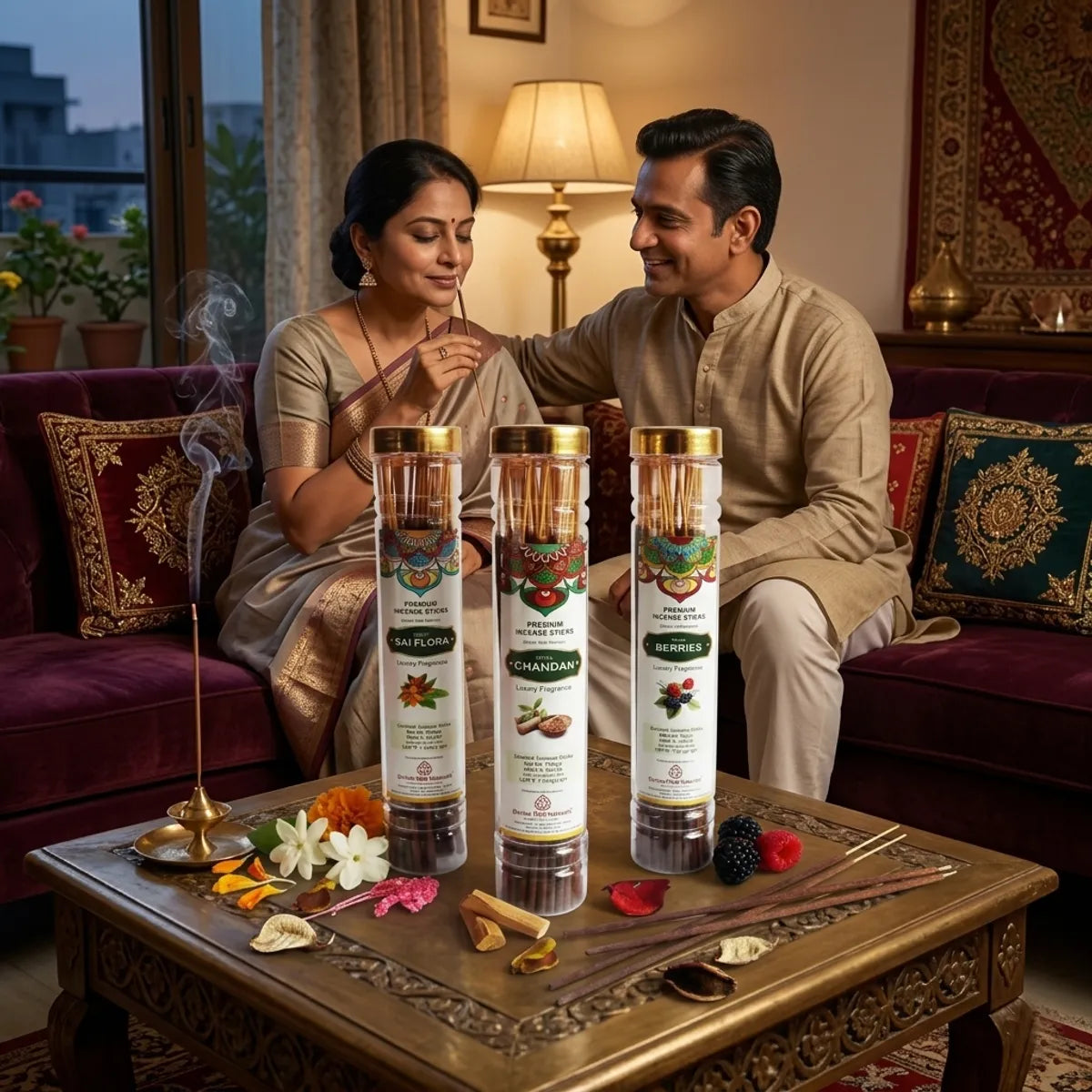 Premium Incense Sticks Sandalwood
